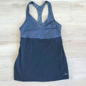 Victoria's Secret Gray and Black Tank Top